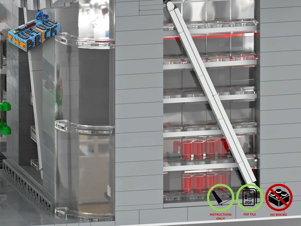 
                  
                    Load image into Gallery viewer, LEGO-MOC - Train Station - The Unique Brick
                  
                