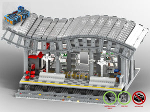 
                  
                    Load image into Gallery viewer, LEGO-MOC - Train Station - The Unique Brick
                  
                