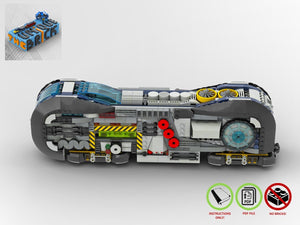
                  
                    Load image into Gallery viewer, LEGO-MOC - Wacko Loco Train Locomotive - The Unique Brick
                  
                