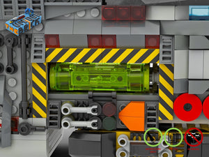 
                  
                    Load image into Gallery viewer, LEGO-MOC - Wacko Loco Train Locomotive - The Unique Brick
                  
                